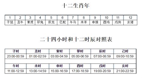 12地支|十二地支时间 地支时间对照表